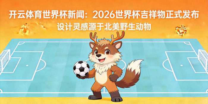 开云体育世界杯新闻：2026世界杯吉祥物正式发布，设计灵感源于北美野生动物